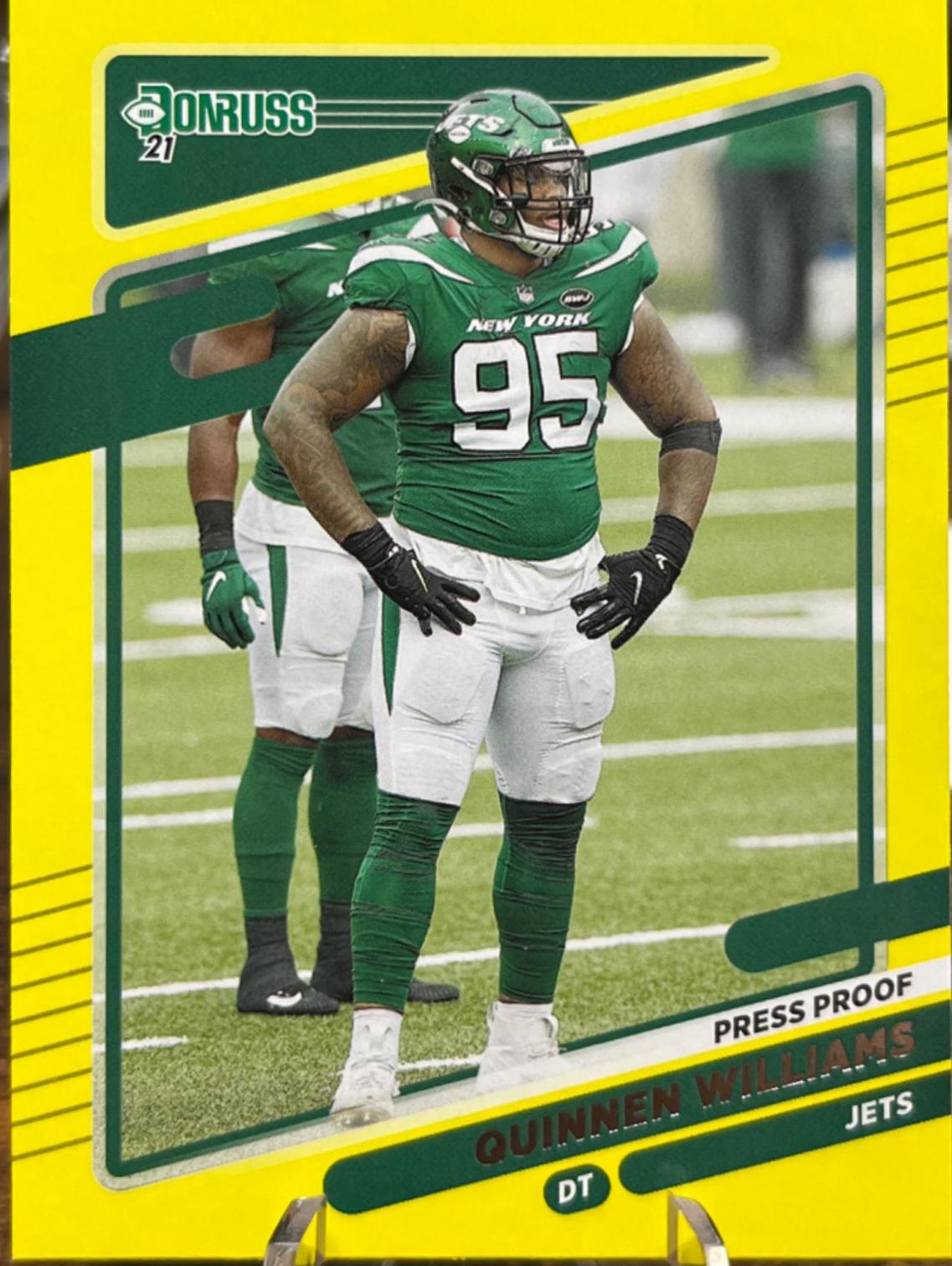 Quinnen Williams [Press Proof Yellow] #41