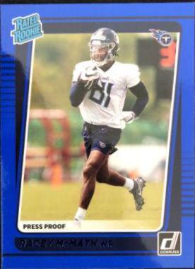 Racey McMath [Press Proof Blue] #316