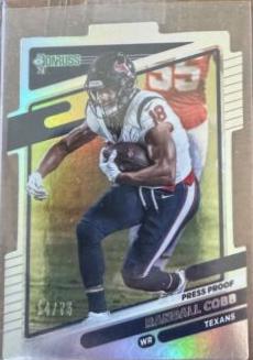 Randall Cobb [Press Proof Silver Die Cut] #169