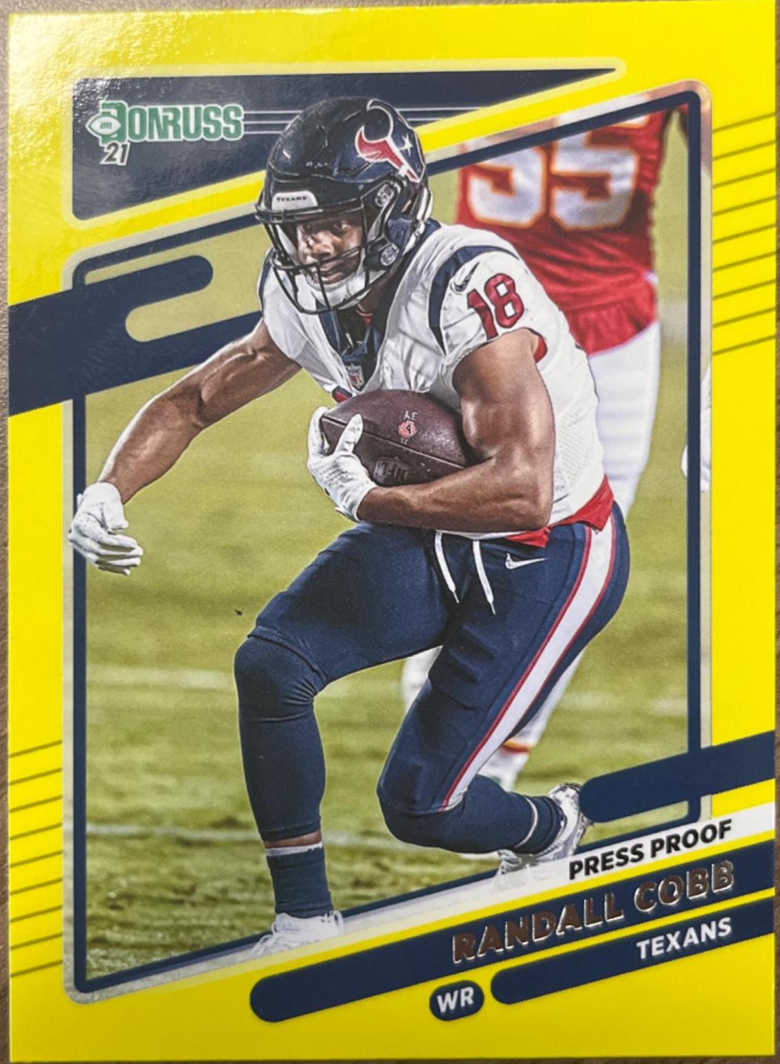 Randall Cobb [Press Proof Yellow] #169