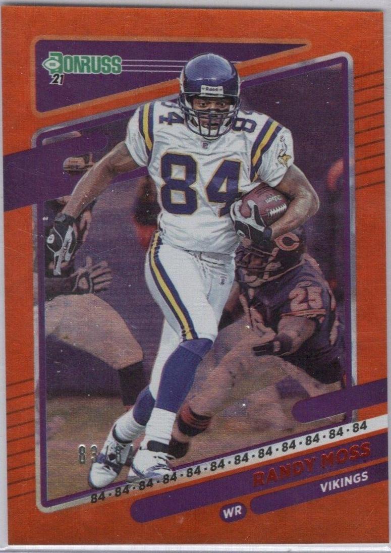 Randy Moss [Jersey Number] #128