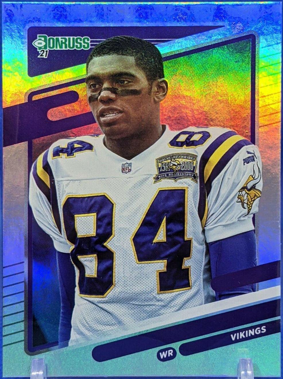 Randy Moss [No Helmet No Name] #128