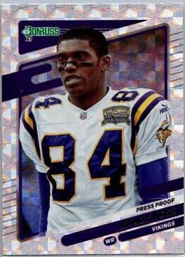 Randy Moss [No Helmet Press Proof Hyper] #128