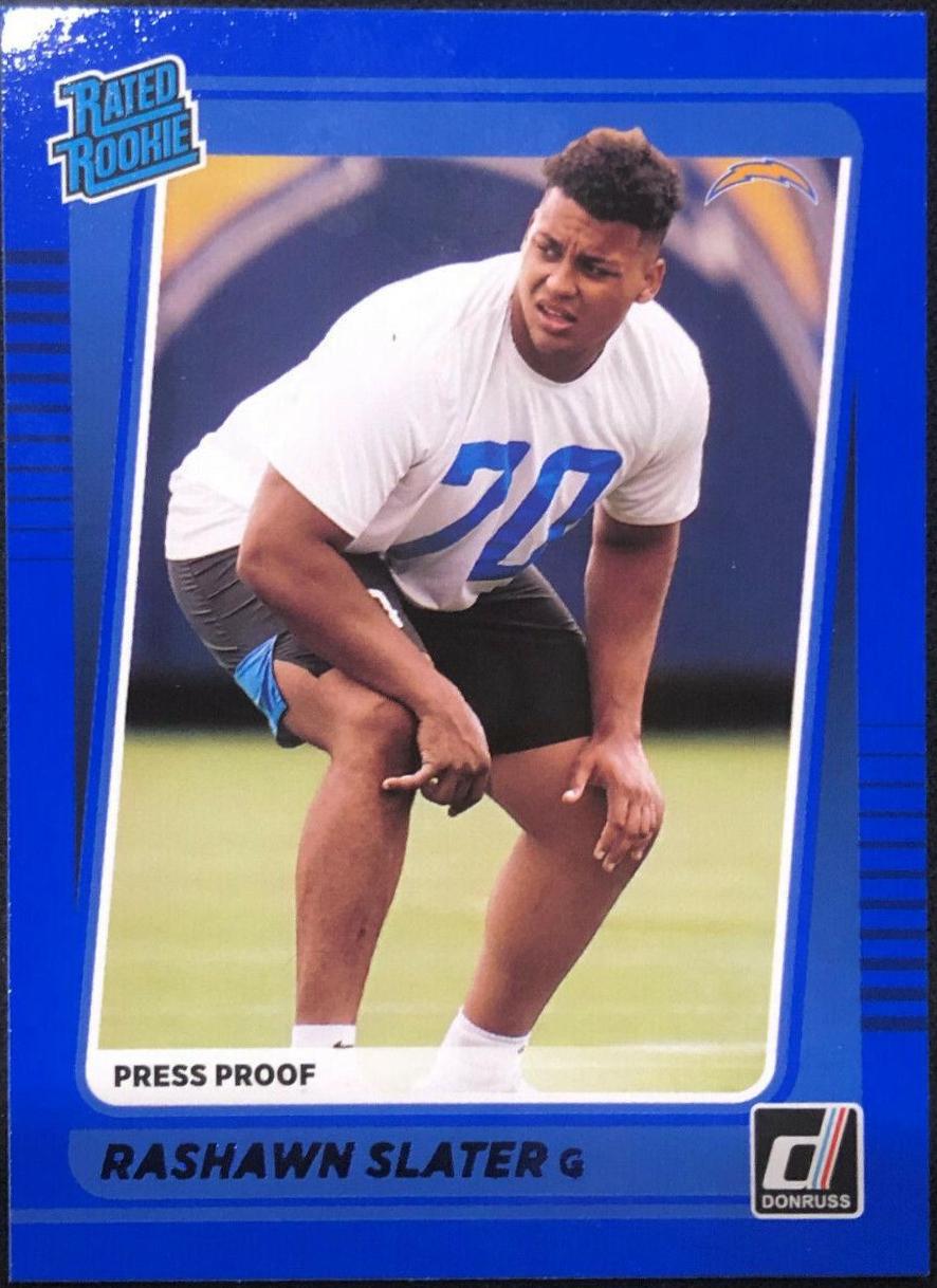 Rashawn Slater [Press Proof Blue] #332