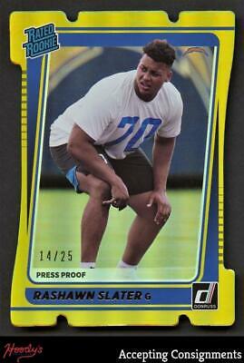 Rashawn Slater [Press Proof Gold Die Cut] #332