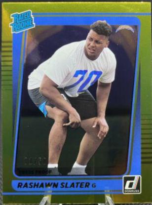 Rashawn Slater [Press Proof Gold] #332