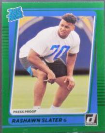 Rashawn Slater [Press Proof Green] #332