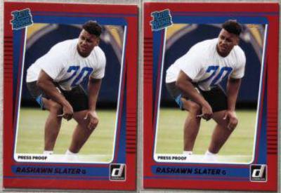 Rashawn Slater [Press Proof Red] #332