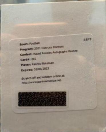 Rashod Bateman [Autograph Bronze] #265