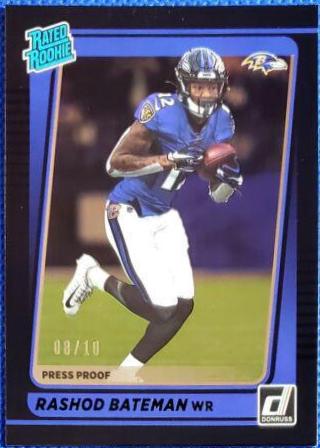 Rashod Bateman [Press Proof Black] #265