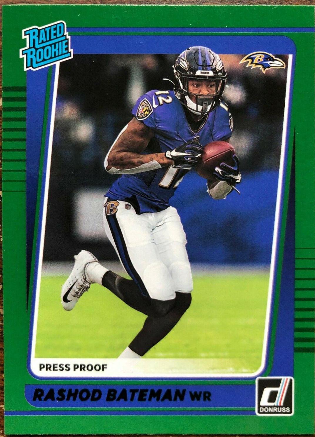 Rashod Bateman [Press Proof Green] #265