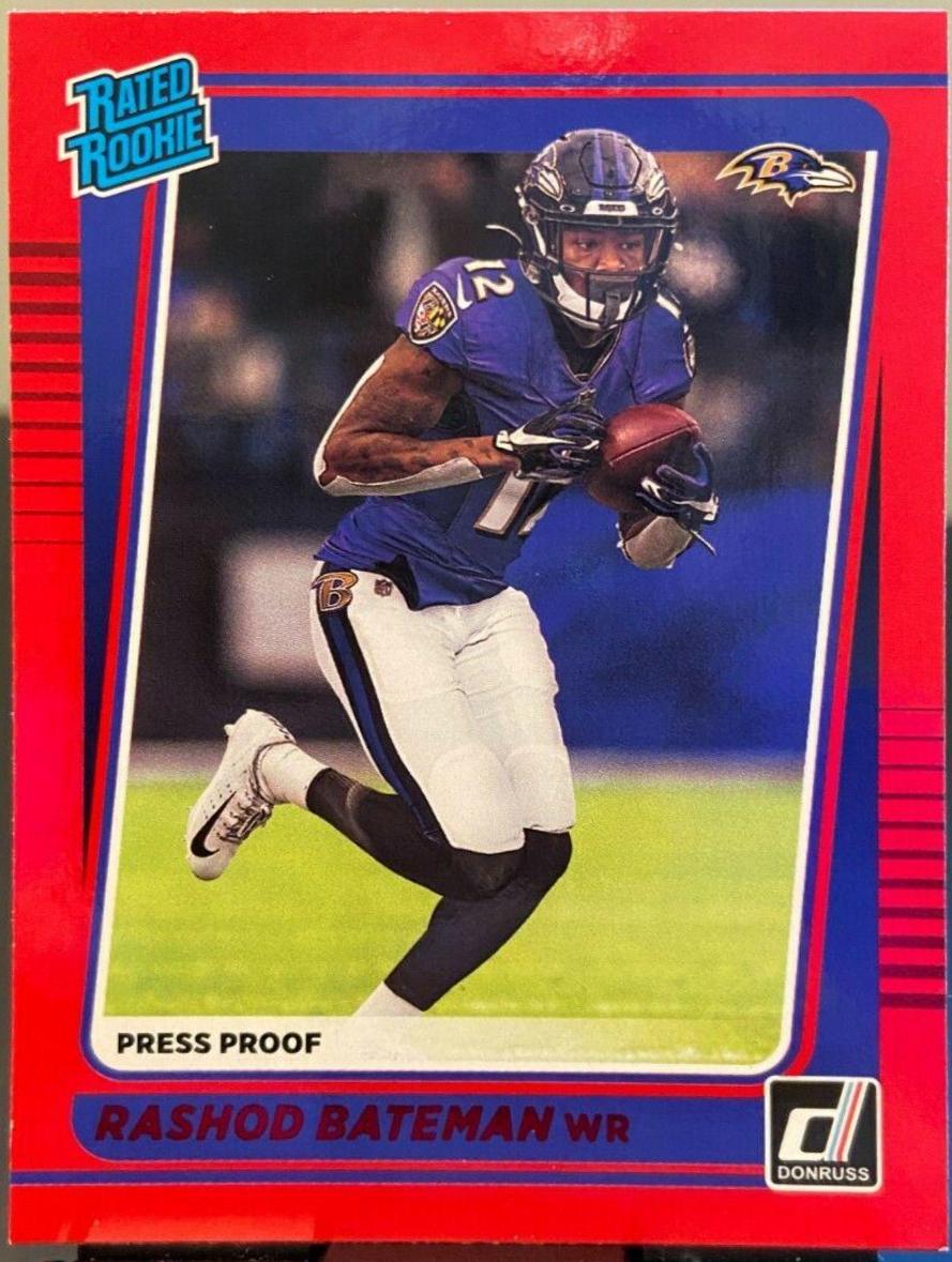 Rashod Bateman [Press Proof Red] #265