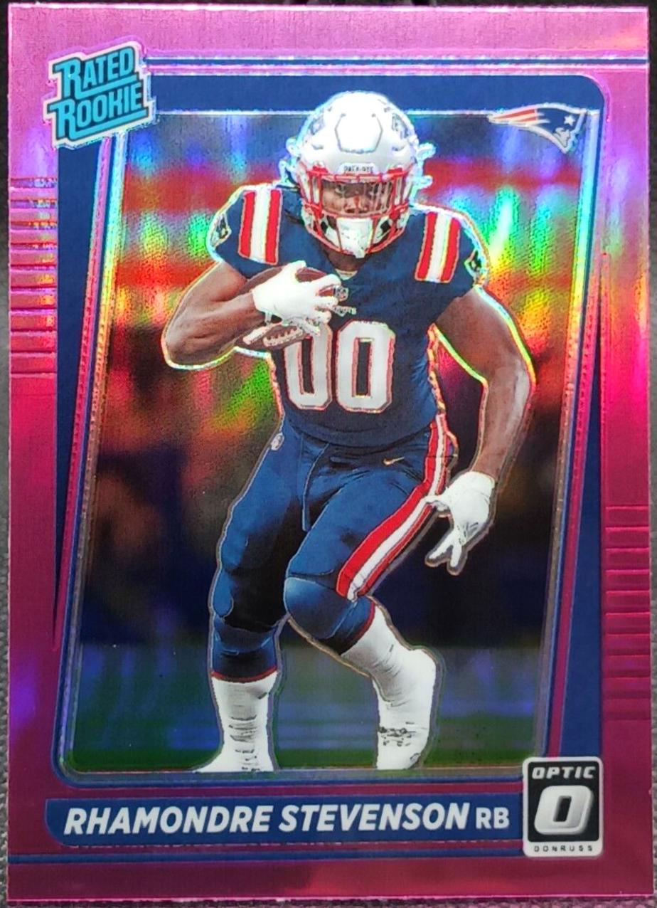 Rhamondre Stevenson [Optic Preview Pink] #P-286