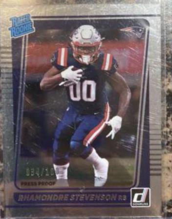 Rhamondre Stevenson [Press Proof Silver] #286