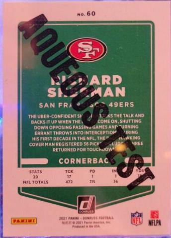 Richard Sherman [Aqueous Test] #60