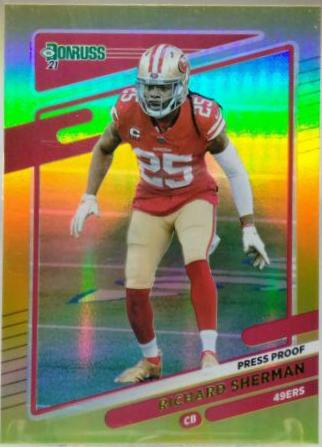 Richard Sherman [Press Proof Gold] #60