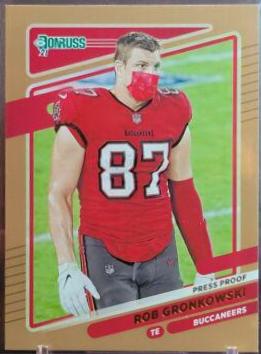 Rob Gronkowski [No Helmet Press Proof Bronze] #104