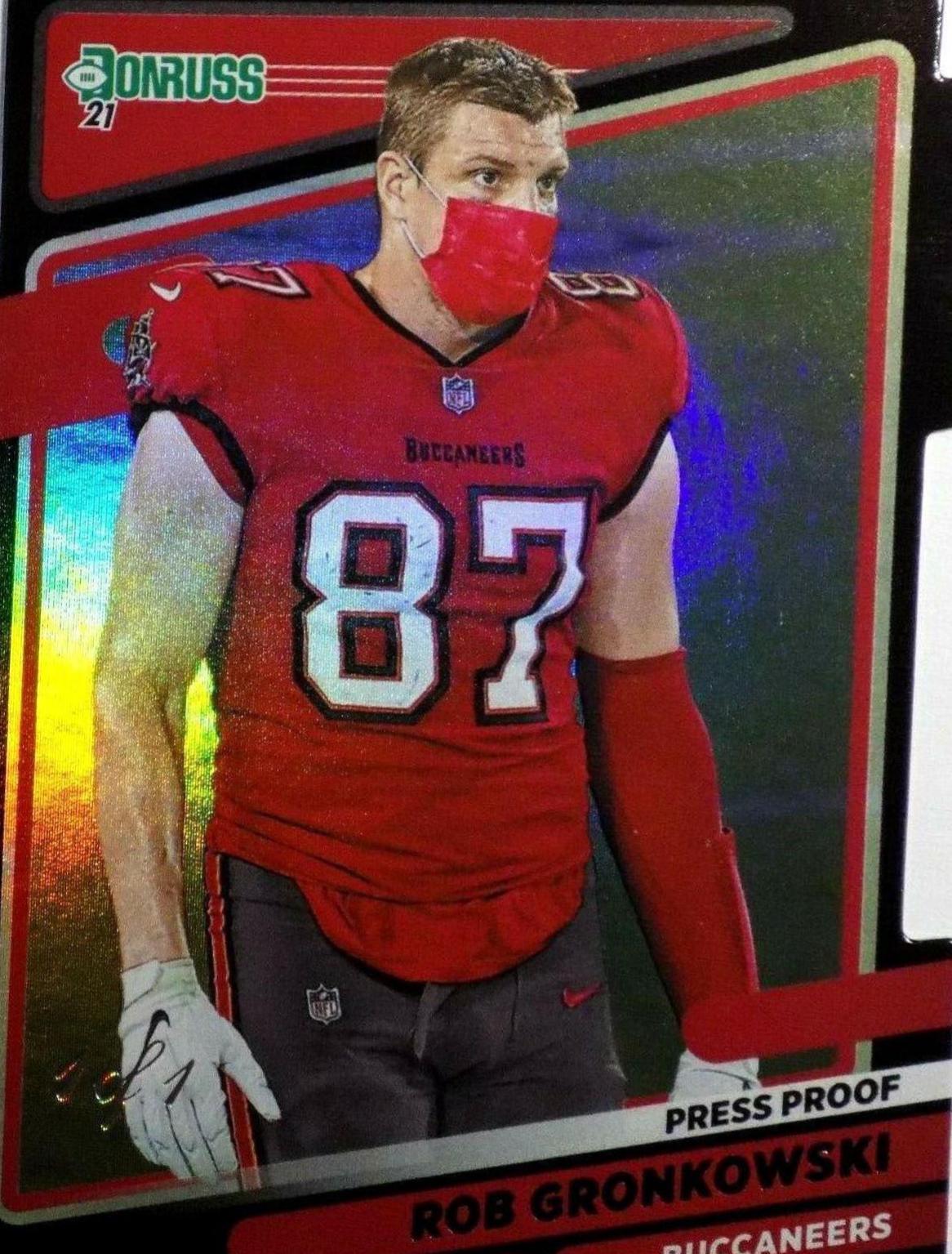 Rob Gronkowski [Press Proof Black] #104