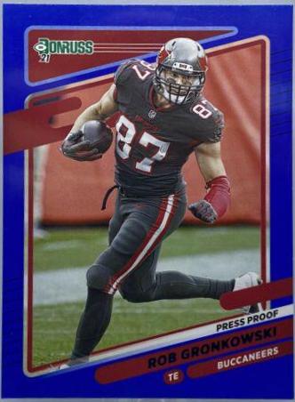 Rob Gronkowski [Press Proof Blue] #104