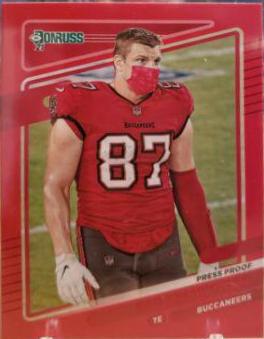 Rob Gronkowski [Press Proof Red] #104