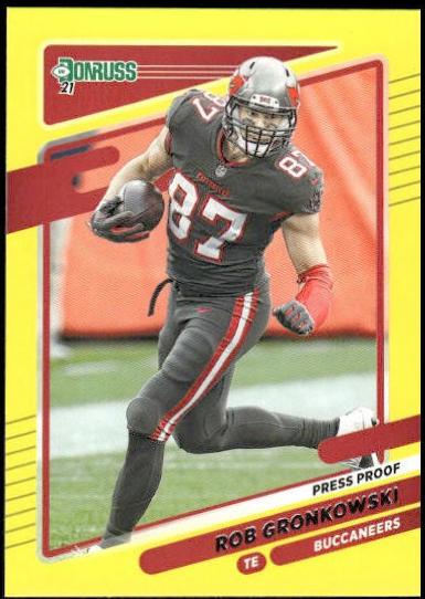 Rob Gronkowski [Press Proof Yellow] #104