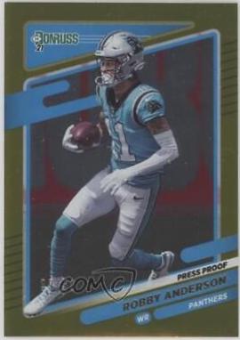 Robby Anderson [Press Proof Gold] #222