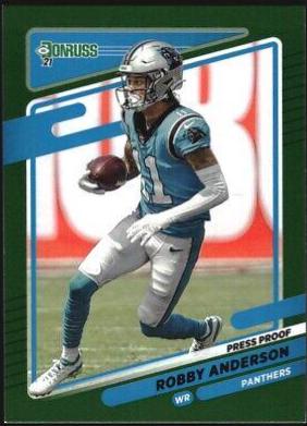 Robby Anderson [Press Proof Green] #222