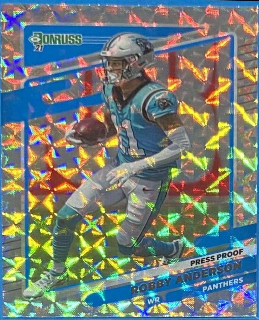Robby Anderson [Press Proof Hyper] #222