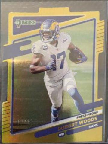 Robert Woods [Press Proof Gold Die Cut] #144