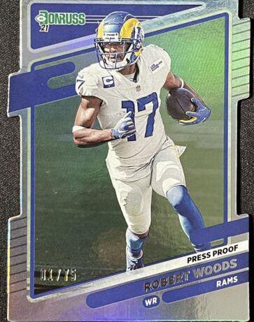 Robert Woods [Press Proof Silver Die Cut] #144