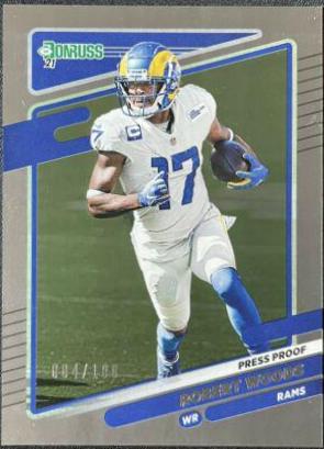 Robert Woods [Press Proof Silver] #144