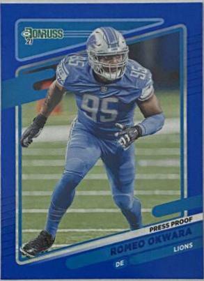 Romeo Okwara [Press Proof Blue] #178