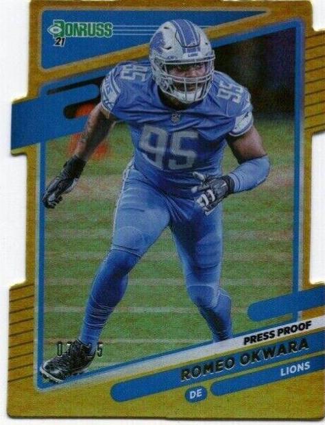 Romeo Okwara [Press Proof Gold Die Cut] #178