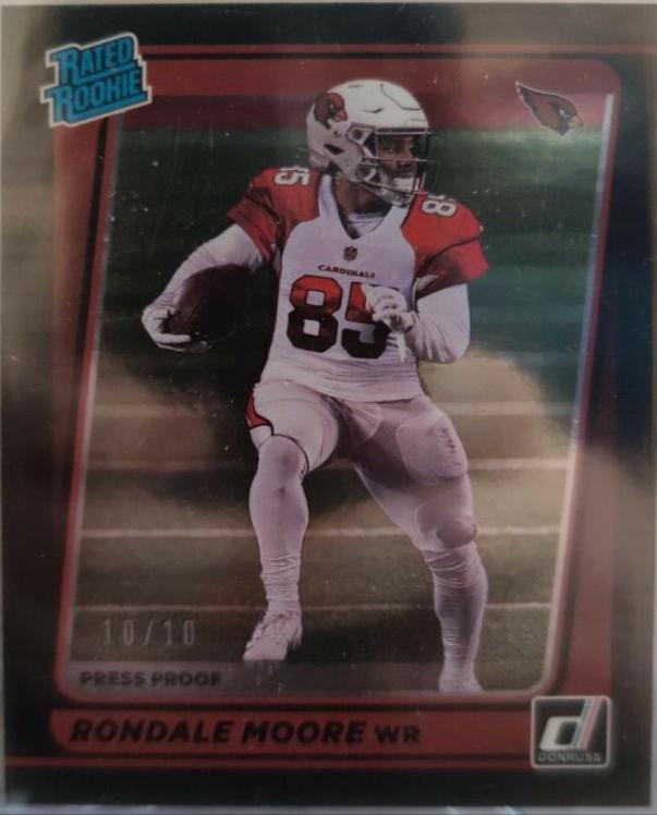 Rondale Moore [Press Proof Black] #270