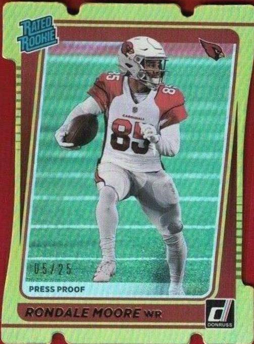 Rondale Moore [Press Proof Gold Die Cut] #270