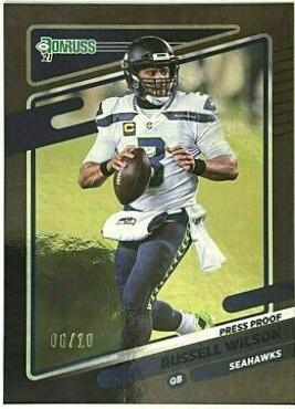 Russell Wilson [Press Proof Black] #28