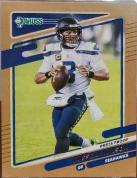 Russell Wilson [Press Proof Bronze] #28
