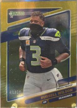 Russell Wilson [Press Proof Gold] #28