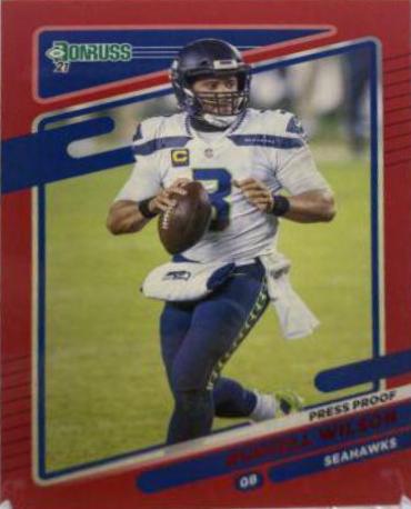 Russell Wilson [Press Proof Red] #28