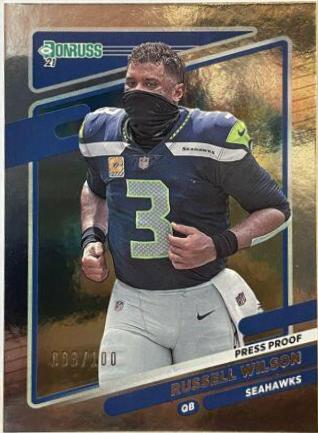 Russell Wilson [Press Proof Silver] #28