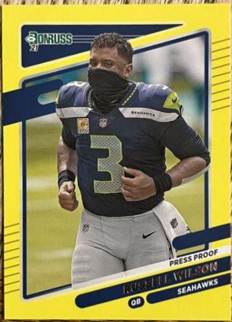 Russell Wilson [Press Proof Yellow] #28
