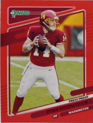 Ryan Fitzpatrick [Press Proof Red] #62