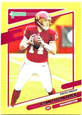 Ryan Fitzpatrick [Press Proof Yellow] #62