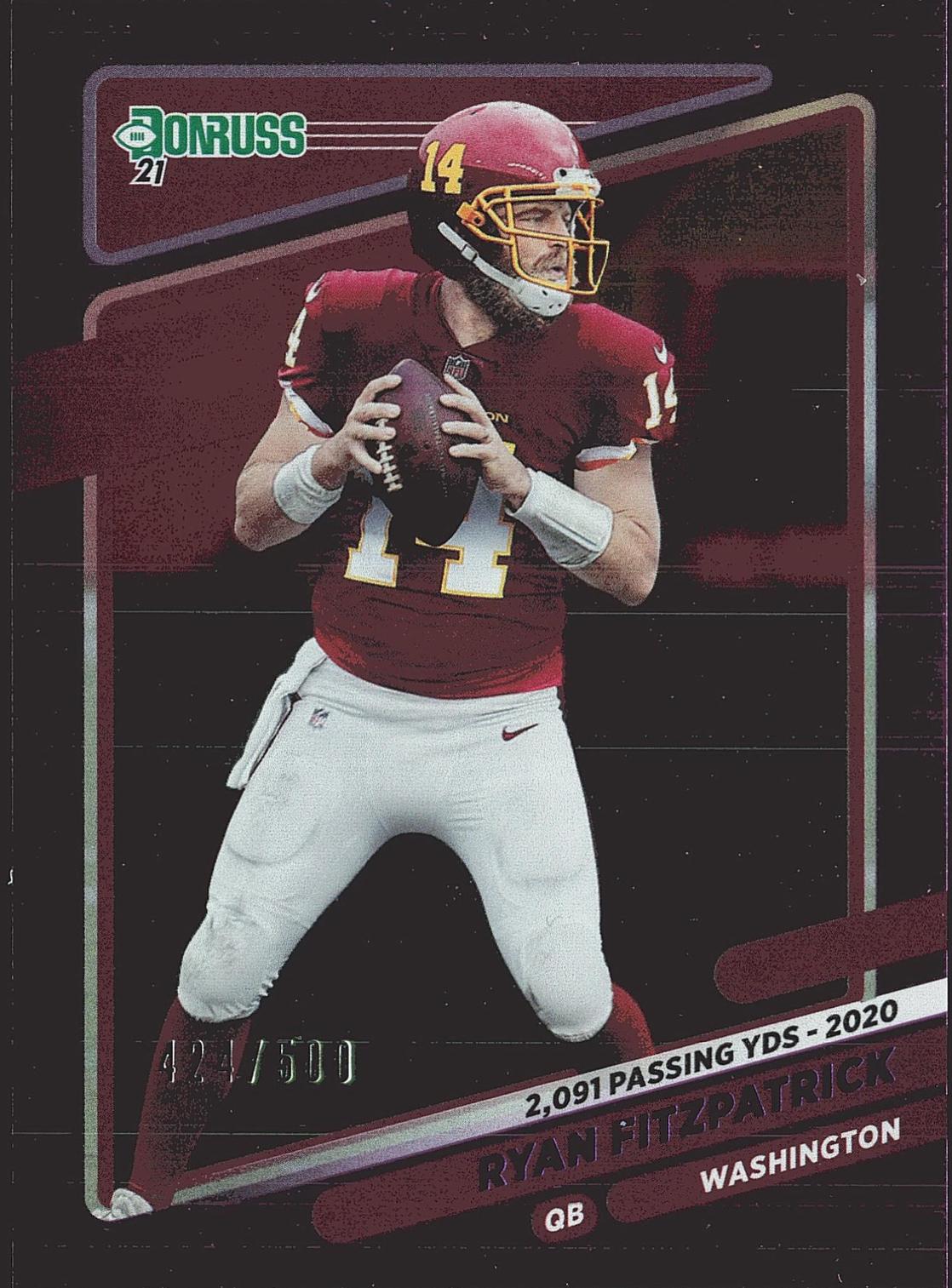 Ryan Fitzpatrick [Season Stat Line] #62