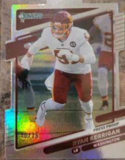 Ryan Kerrigan [Press Proof Silver Die Cut] #5