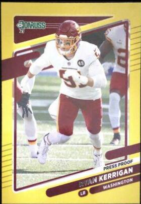 Ryan Kerrigan [Press Proof Yellow] #5