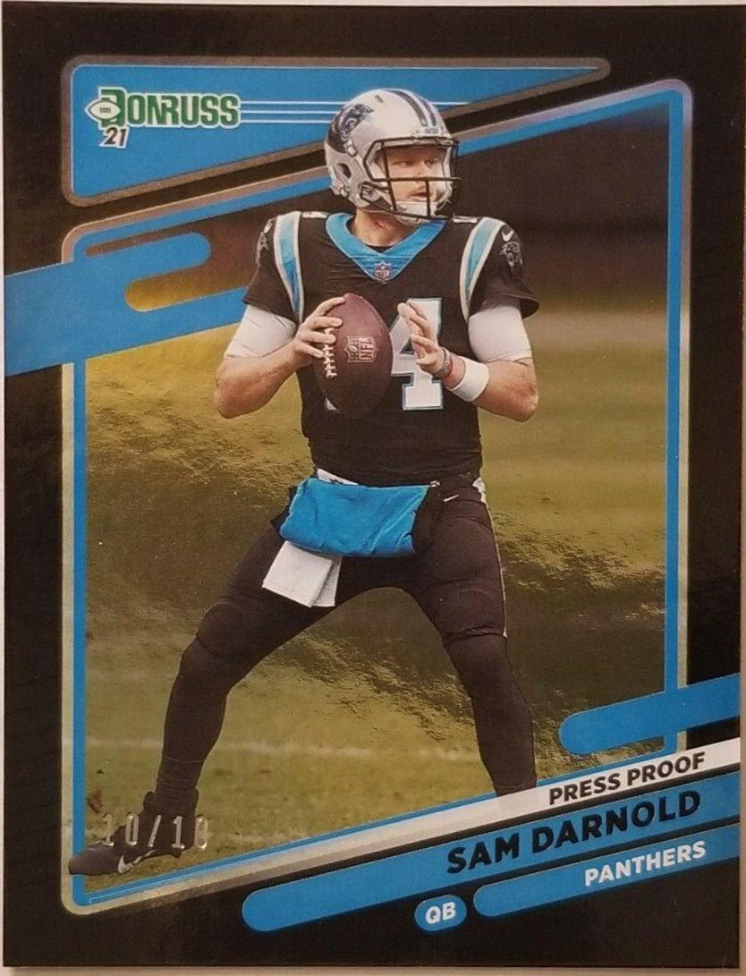 Sam Darnold [Press Proof Black] #37