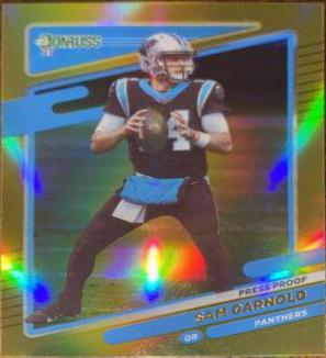 Sam Darnold [Press Proof Gold] #37
