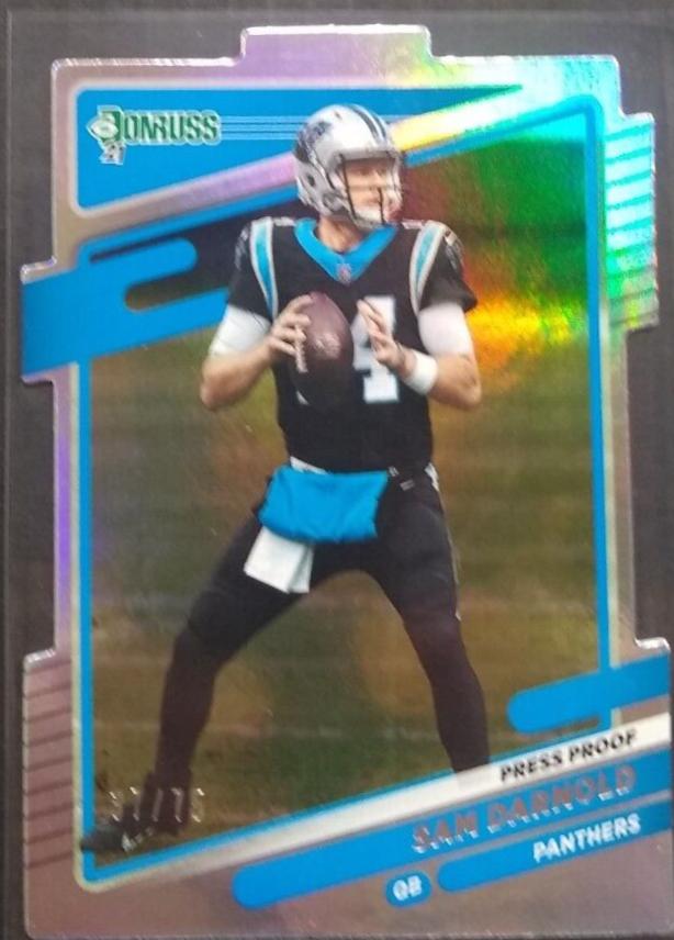 Sam Darnold [Press Proof Silver Die Cut] #37