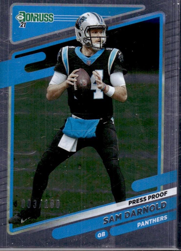 Sam Darnold [Press Proof Silver] #37